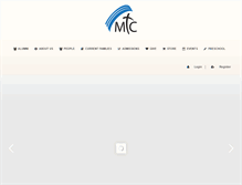 Tablet Screenshot of mtcschool.org